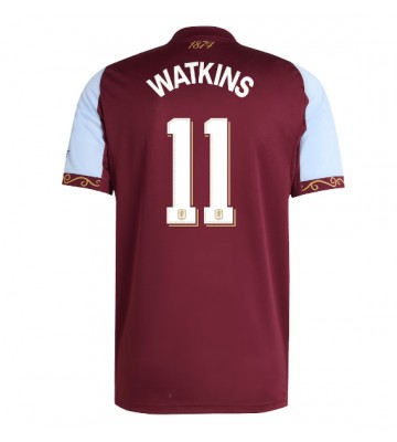 Aston Villa Ollie Watkins #11 Hjemmebanetrøje 2025-26 Kortærmet